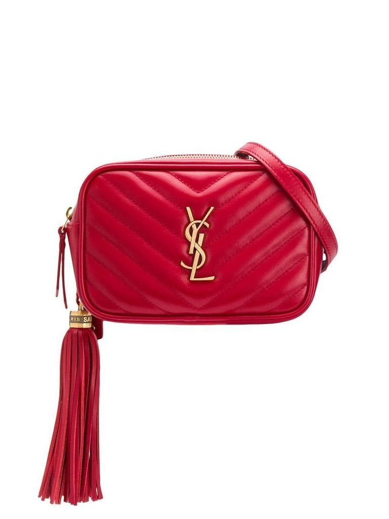 Saint Laurent tassel-detail Lou belt bag - Red