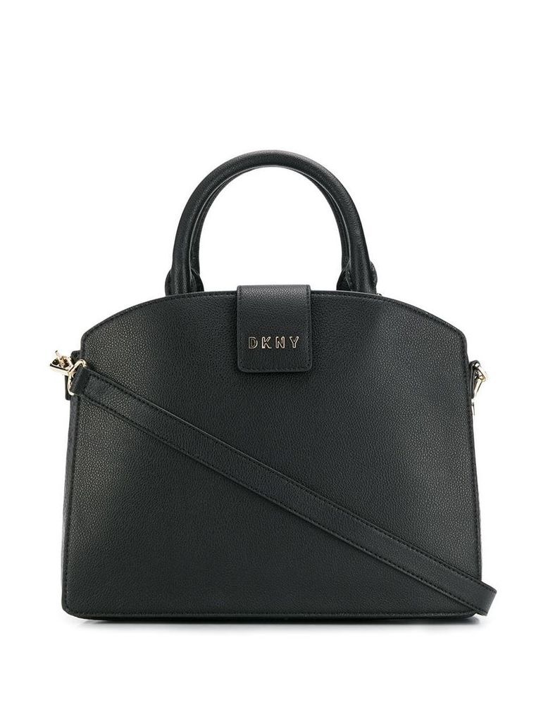 DKNY monogram top-handle bag - Black