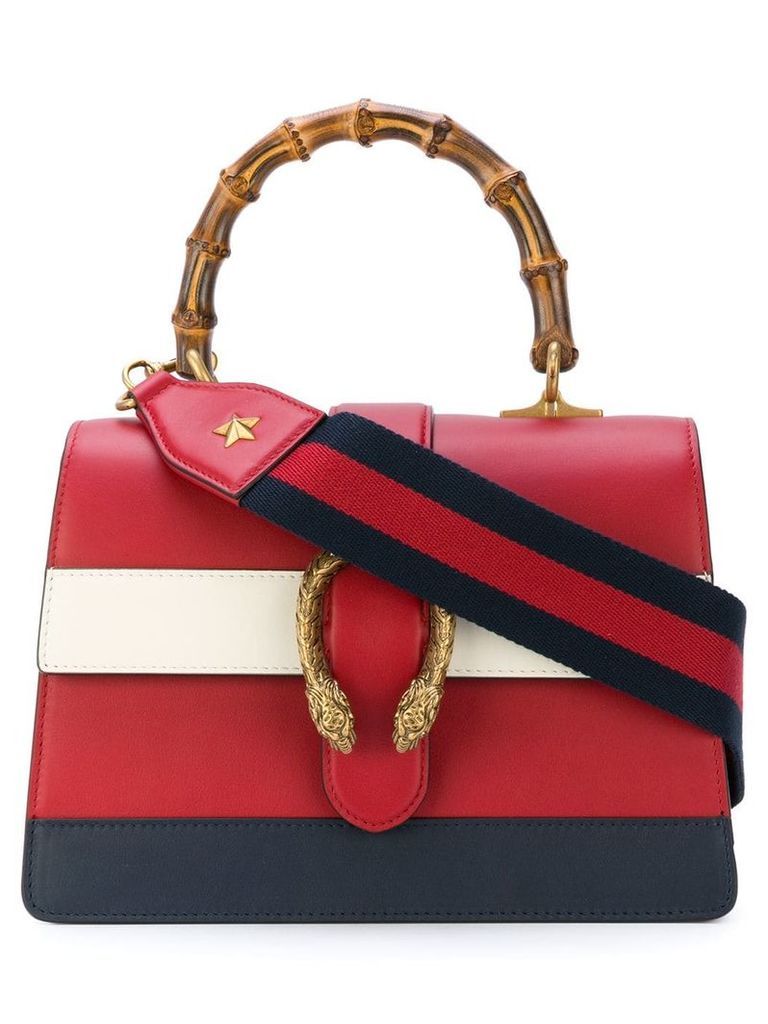Gucci Dionysus leather top handle bag - Red