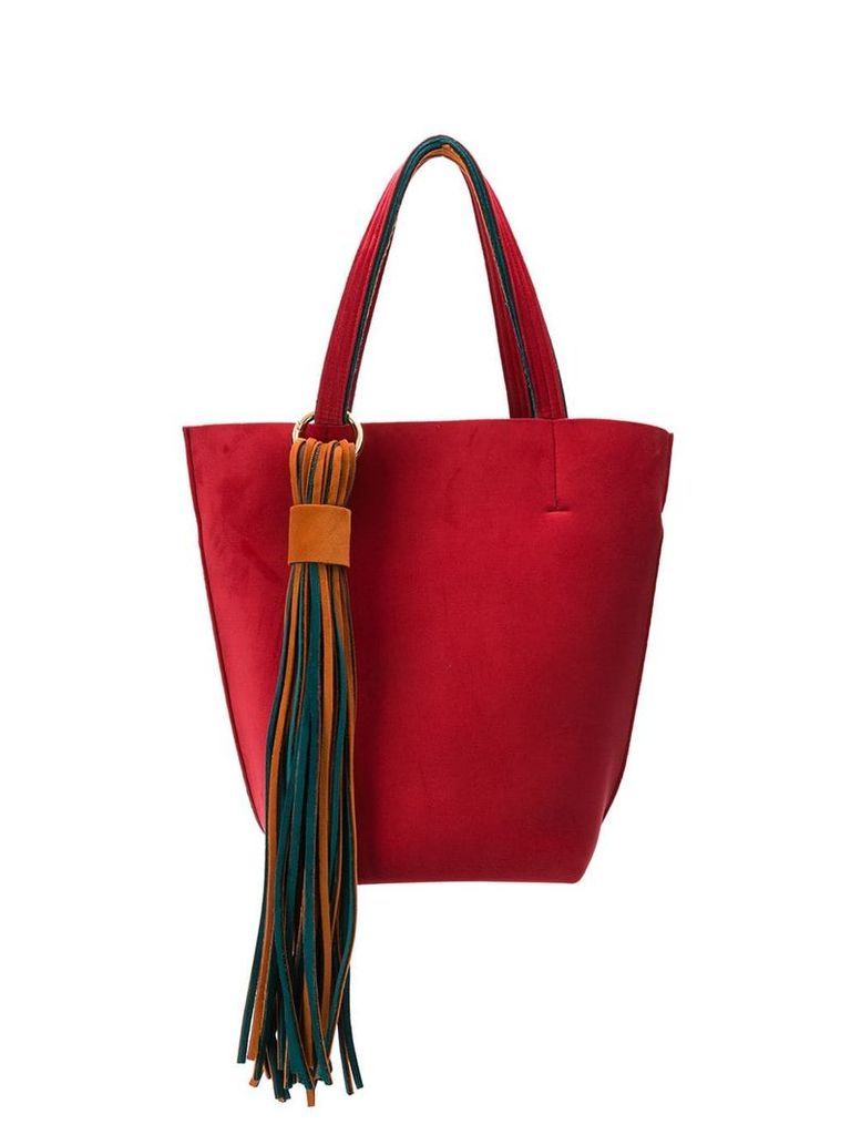 Alila Lugano two-tone tote bag - Red