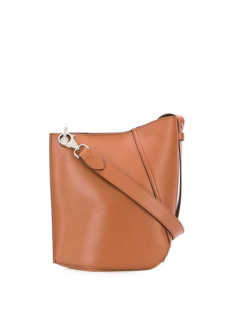 LANVIN Hook small shoulder bag - Brown
