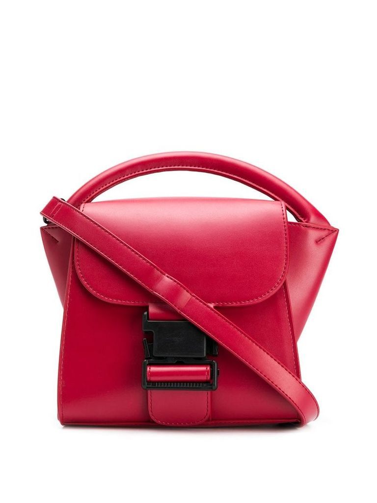 Zucca small flap tote - Red