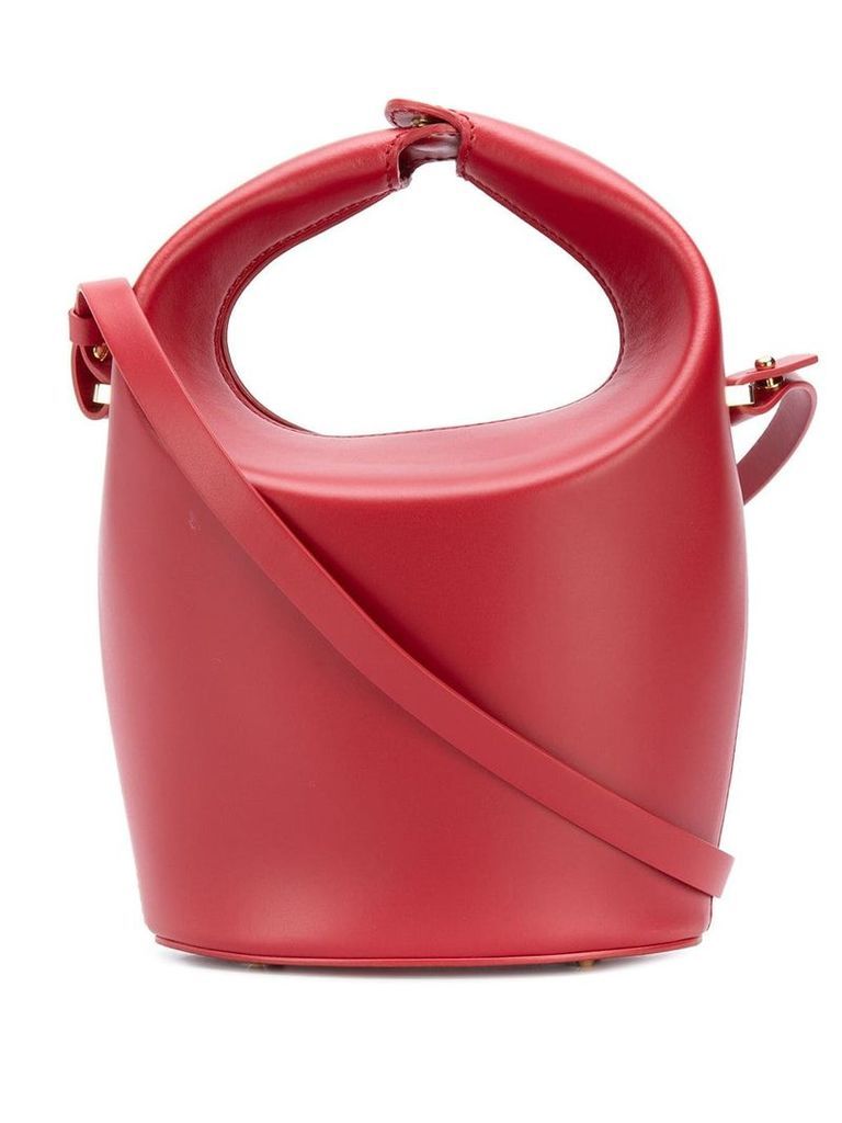 Nico Giani leather bucket bag - Red