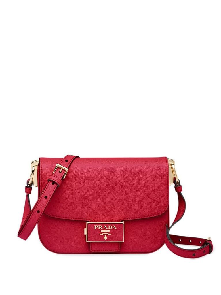 Prada Saffiano leather shoulder bag - Red