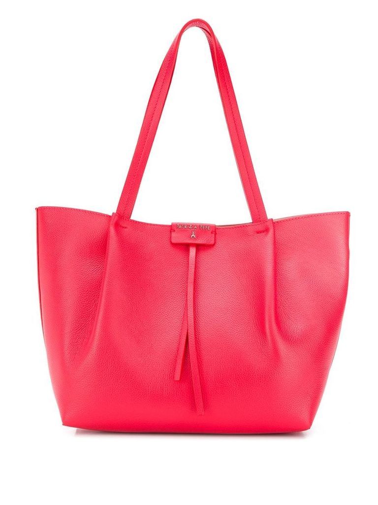 Patrizia Pepe medium shopping bag - Red