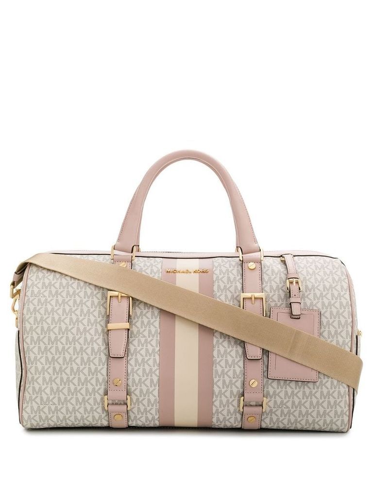 Michael Michael Kors logo print luggage bag - Pink