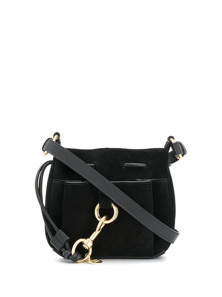 See by Chloé hoop detail tote bag - Black