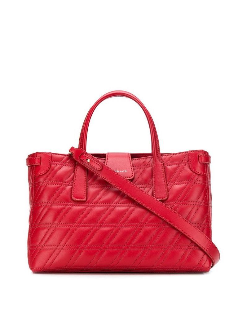 Zanellato quilted tote bag - Red
