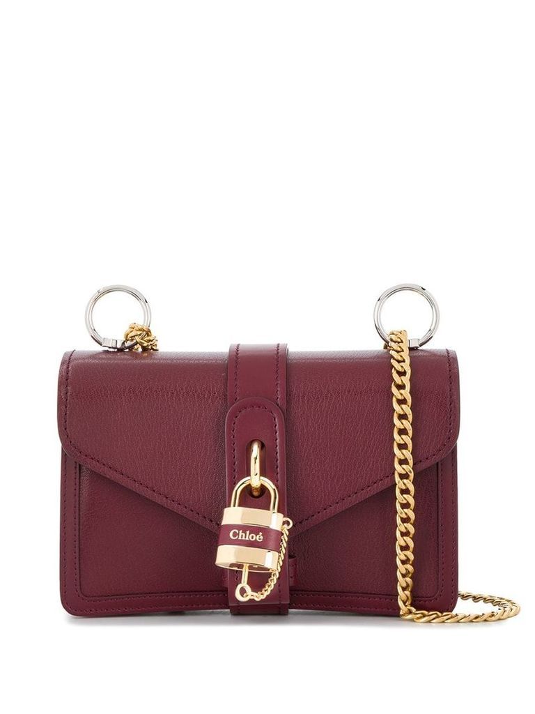 Chloé Aby Chain shoulder bag - Red