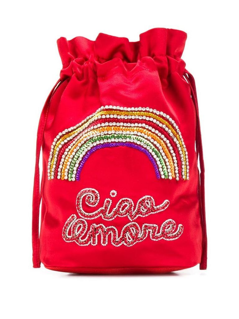 Giada Benincasa embroidered mini bag