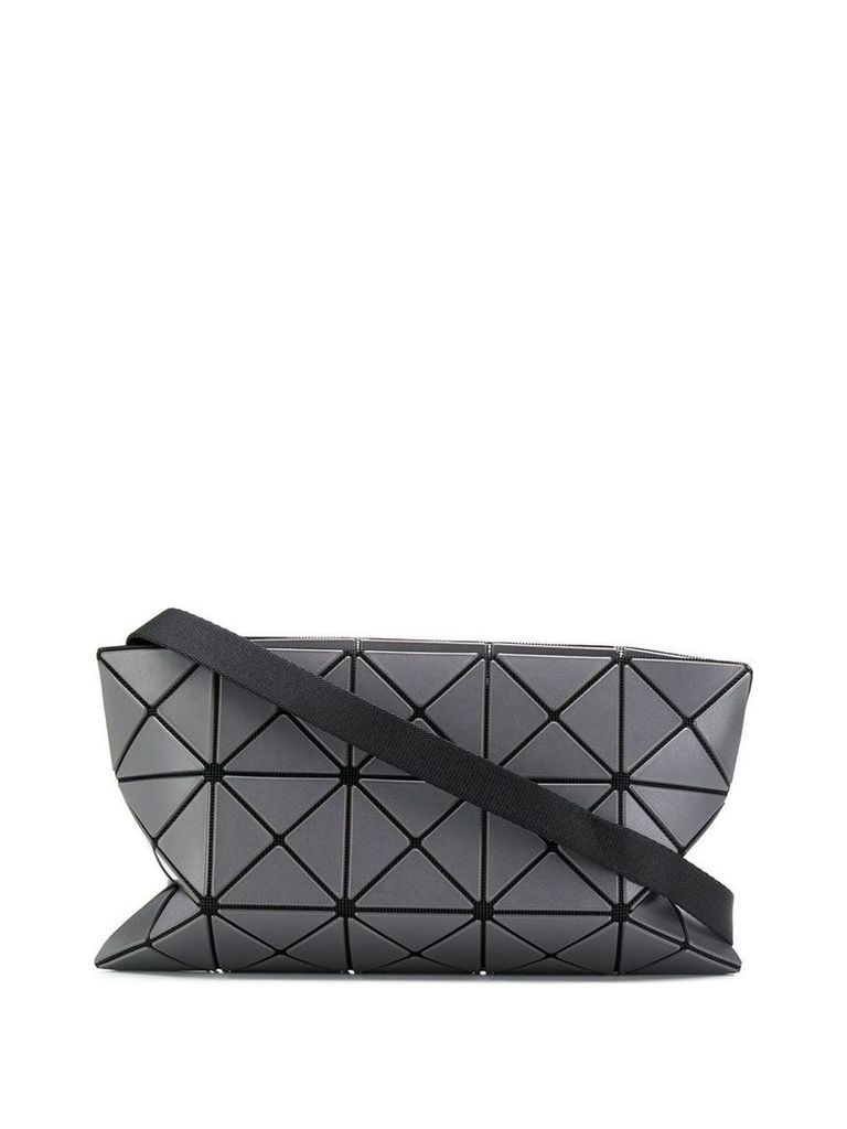 Bao Bao Issey Miyake geometric panelled clutch - Grey