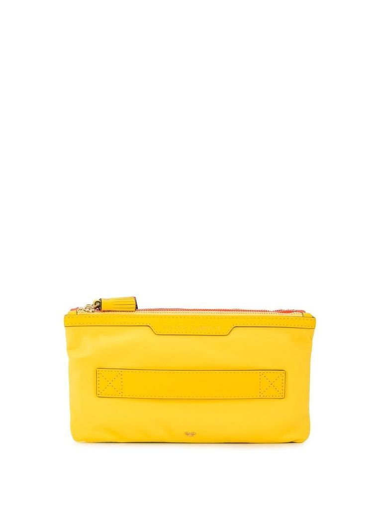 Anya Hindmarch Filing Cabinet clutch - Yellow