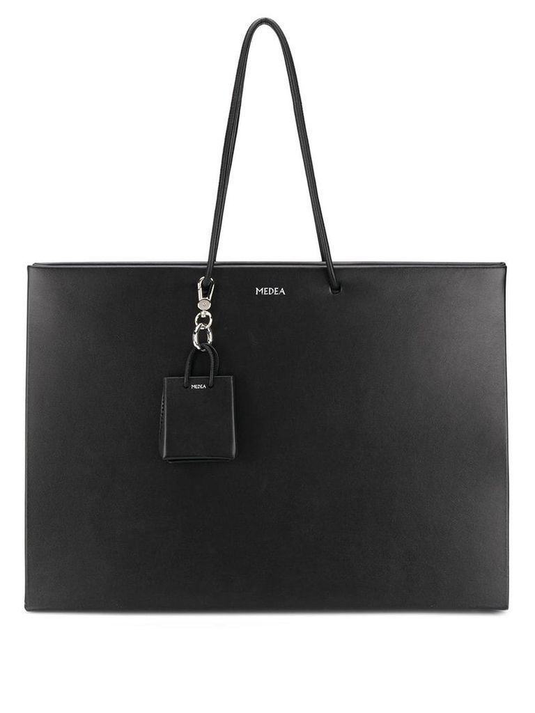 Medea large shopping bag tote - Black