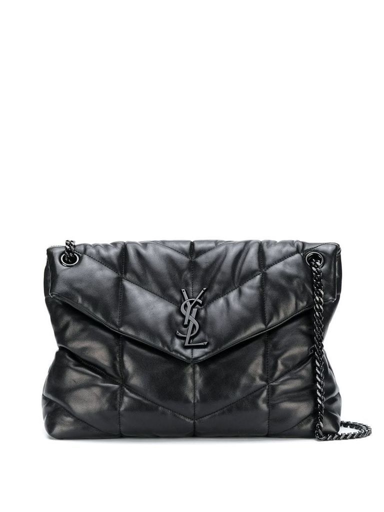 Saint Laurent medium LouLou shoulder bag - Black