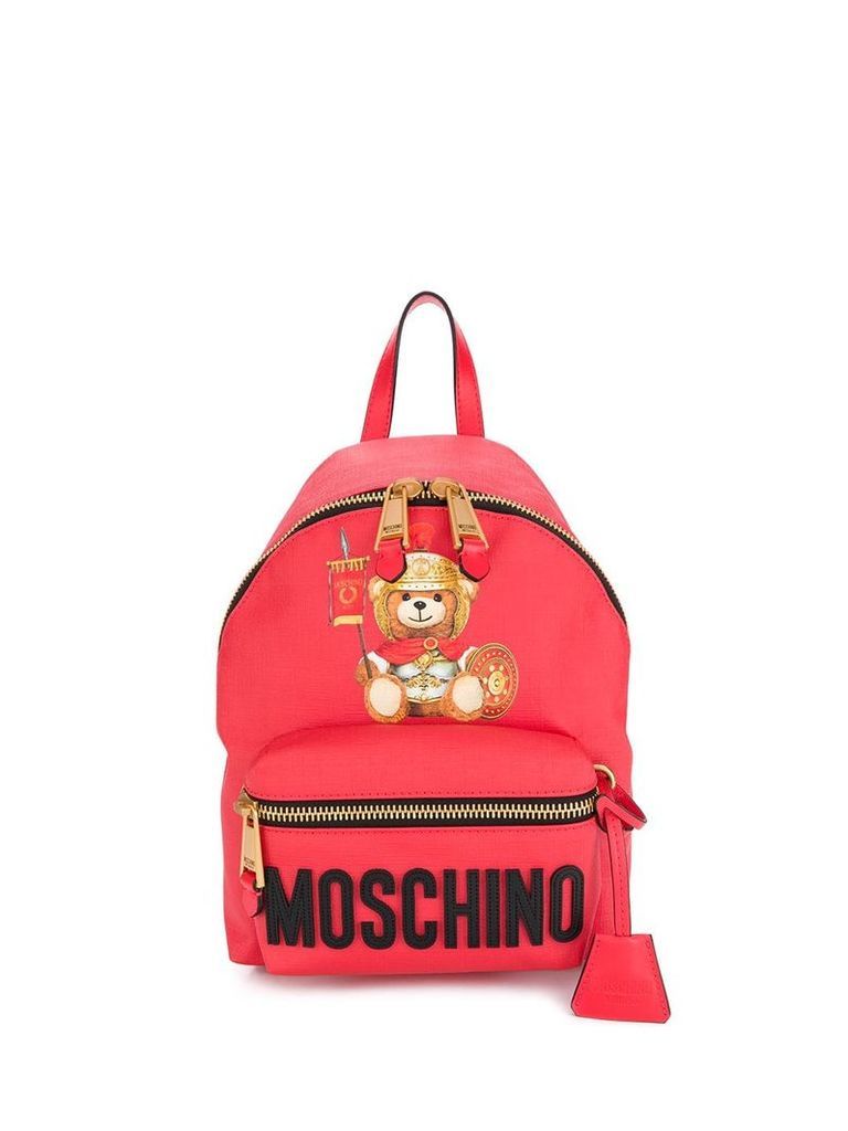 Moschino Teddy Bear backpack - Red