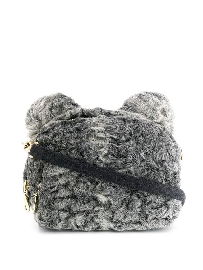 Liska fur crossbody bag - Grey