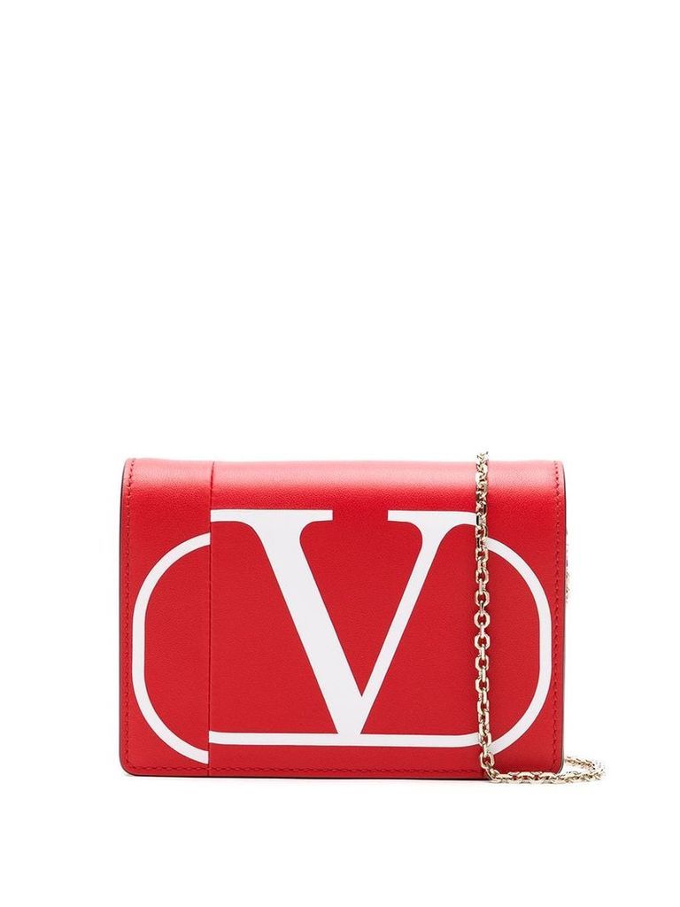Valentino Garavani VLOGO crossbody bag - Red