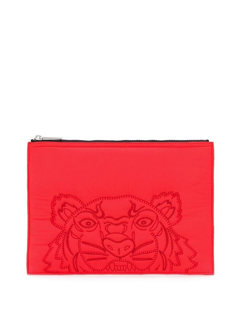Kenzo Tiger clutch - Red