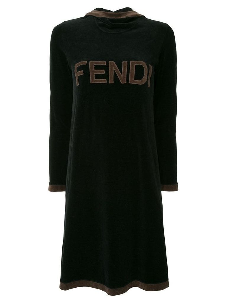 Fendi Pre-Owned long sleeve dress - Black