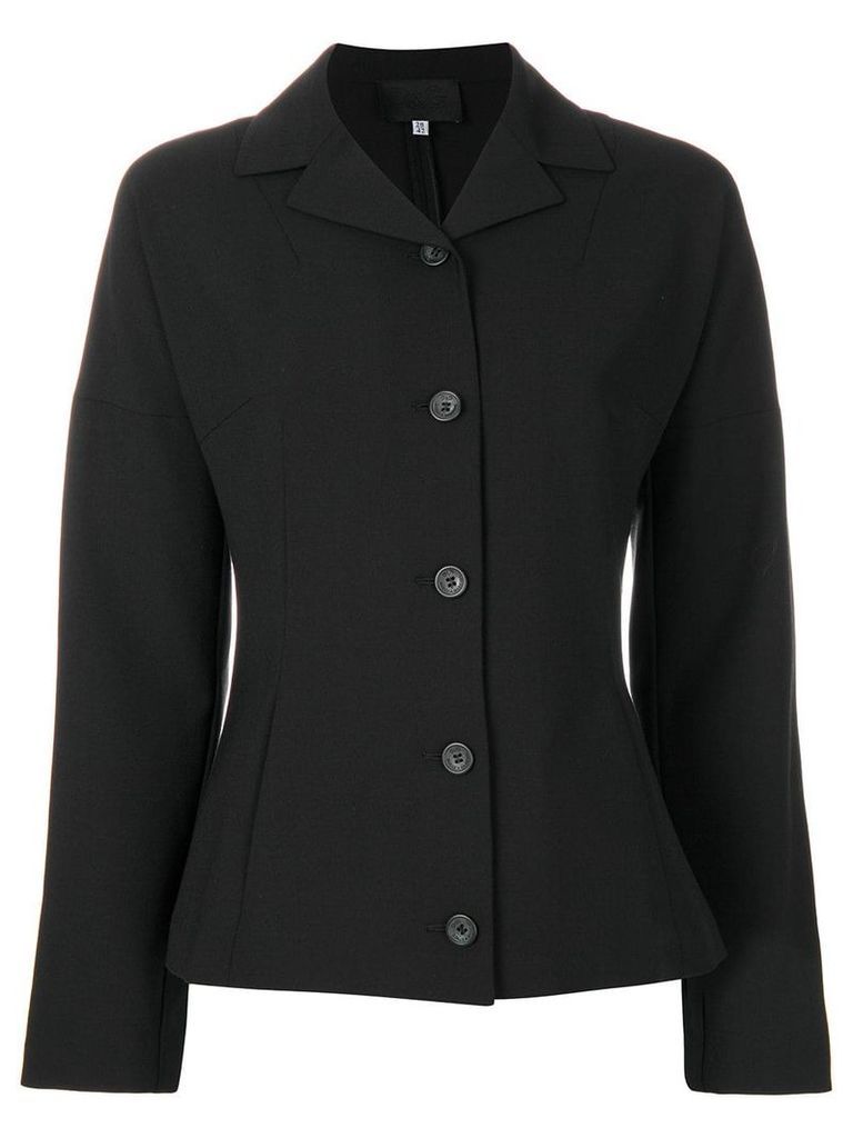 Dolce & Gabbana Pre-Owned fitted buttoned blazer - Black
