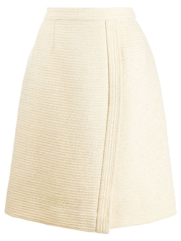 Chanel Pre-Owned 1980's wrap skirt - Neutrals