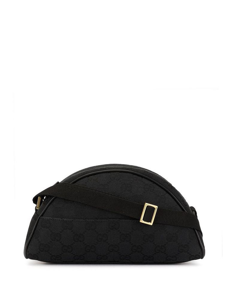 Gucci Pre-Owned GG pattern shoulder bag - Black