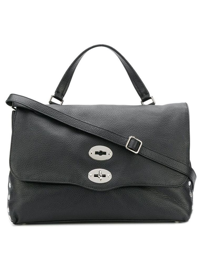 Zanellato studded tote bag - Black