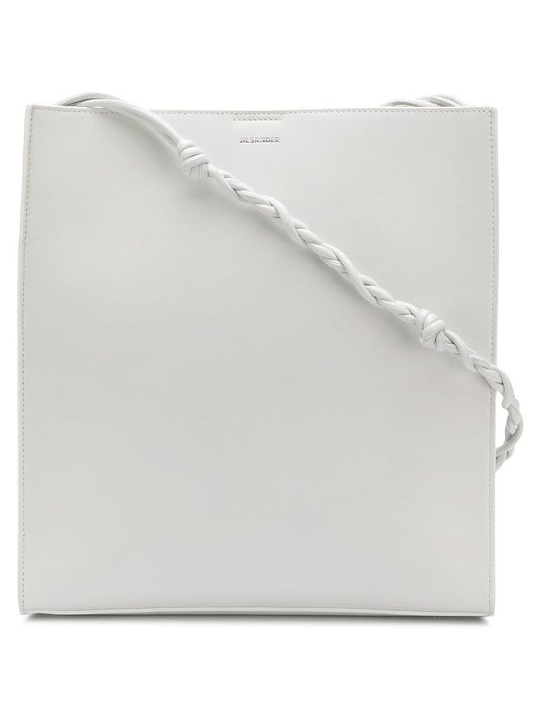 Jil Sander Tangle medium shoulder bag - White
