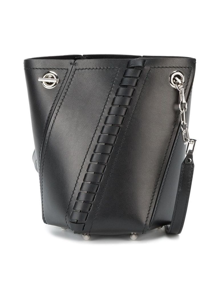 Proenza Schouler Mini Hex Bucket Bag - Black