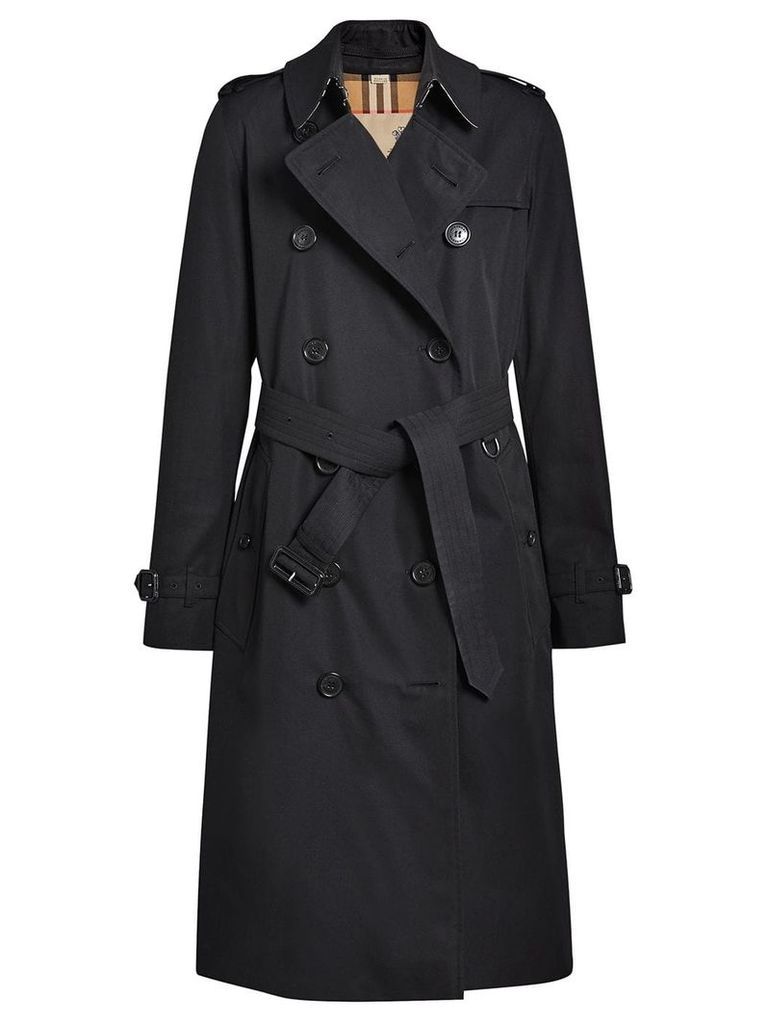 Burberry The Long Kensington Heritage trench coat - Black