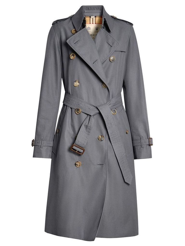 Burberry The Long Kensington Heritage trench coat - Grey