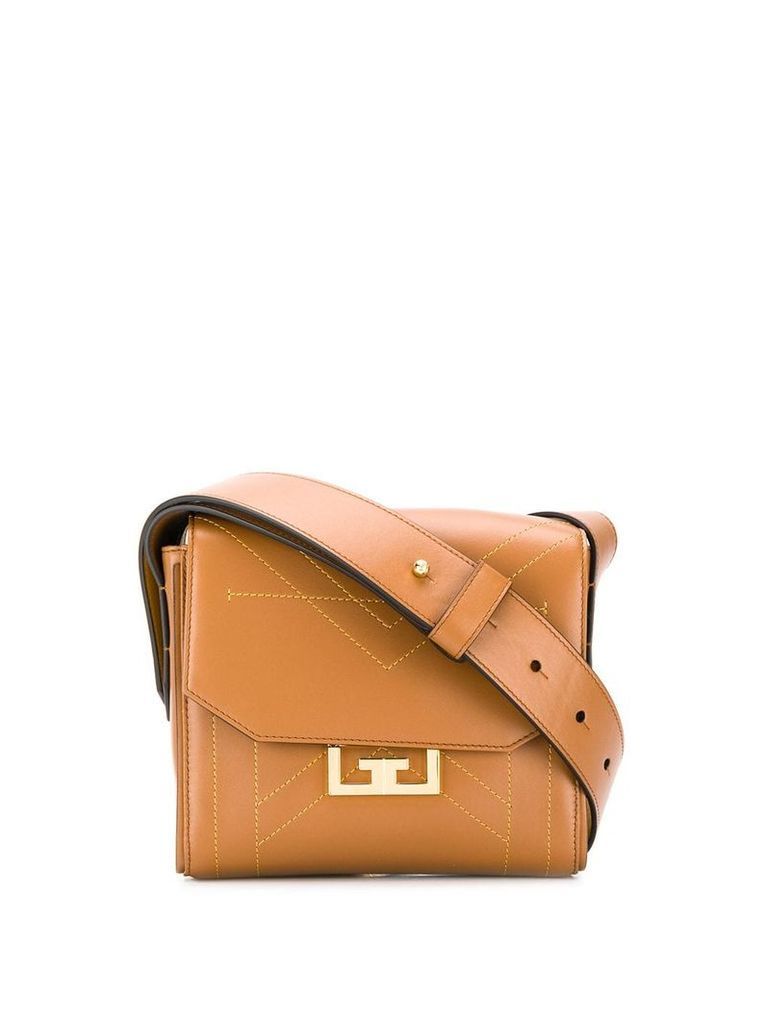 Givenchy Eden logo shoulder bag - Brown