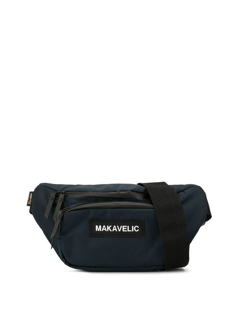 Makavelic crescent belt bag - Blue