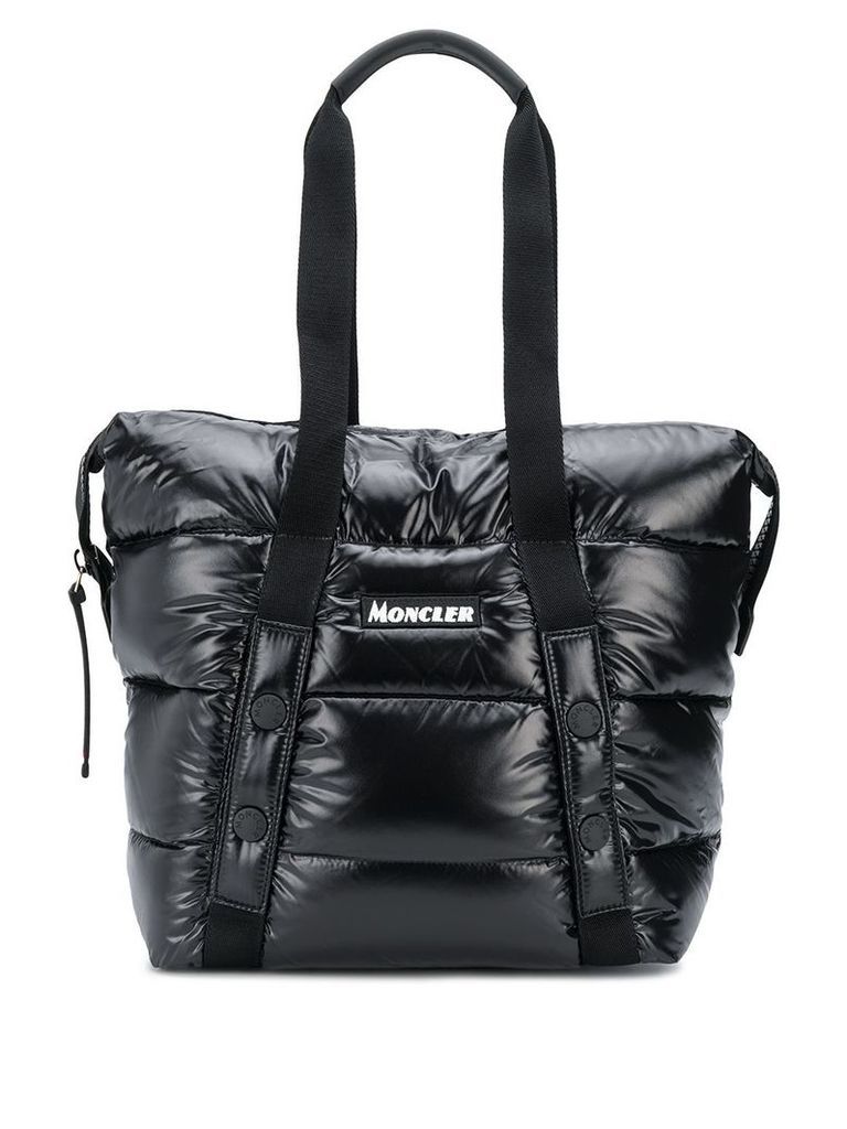 Moncler Marne padded tote - White