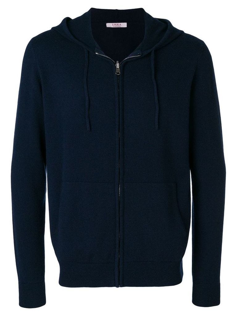 Liska cashmere hooded sweatshirt - Blue