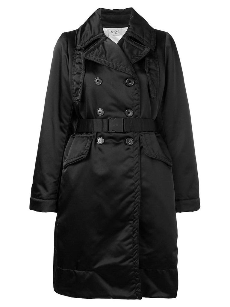 Nº21 loose fitted coat - Black