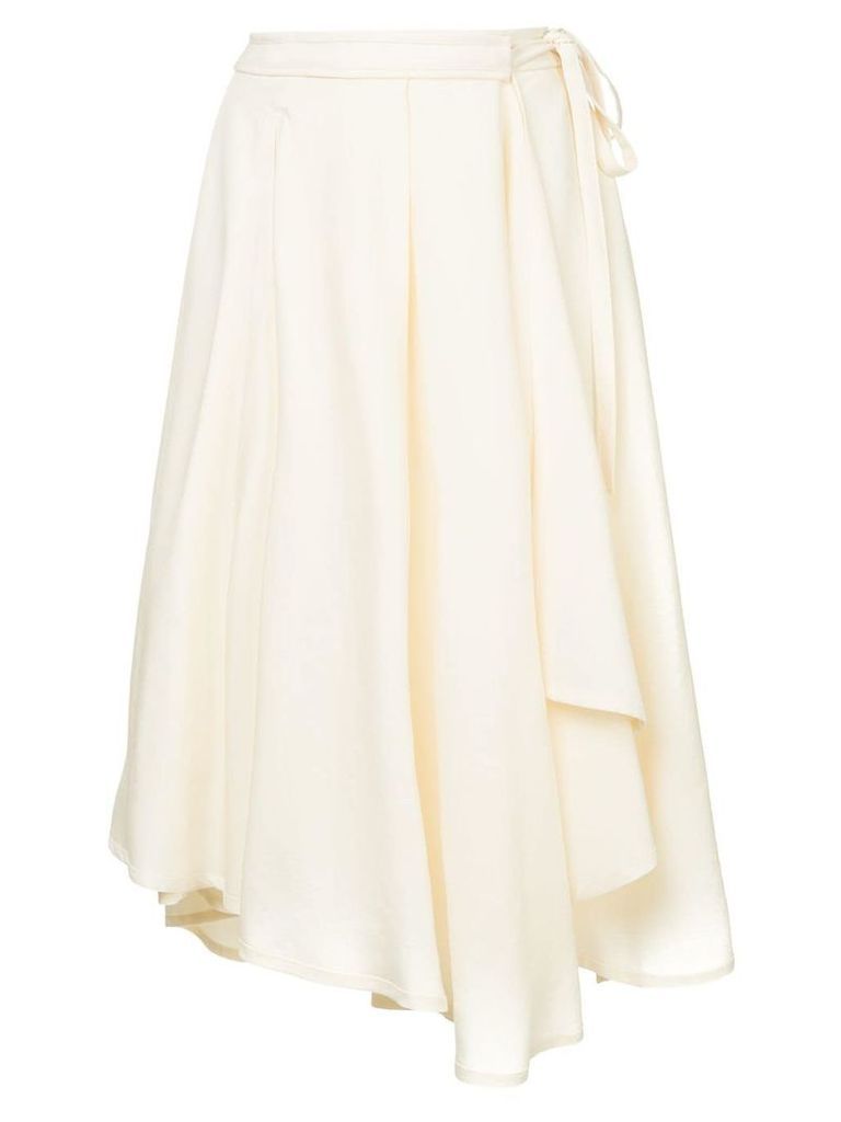 Lemaire loose flared skirt - NEUTRALS