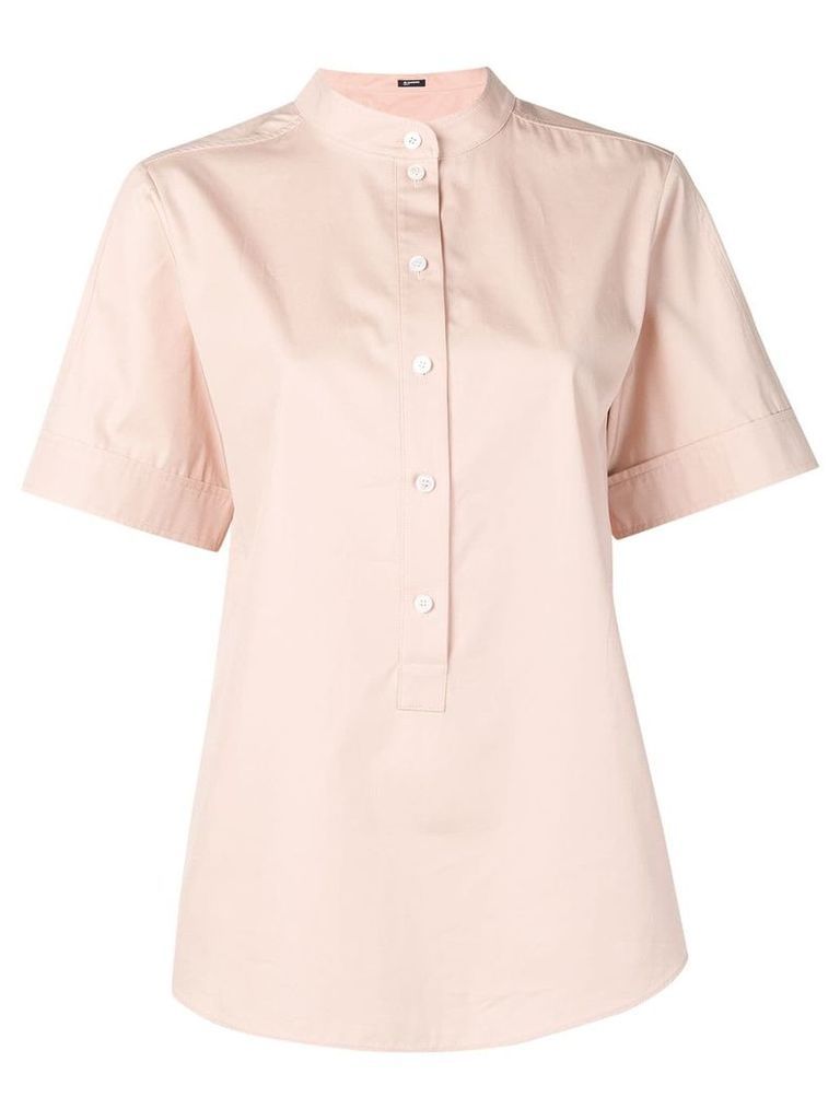 Jil Sander Navy round neck T-shirt - Pink