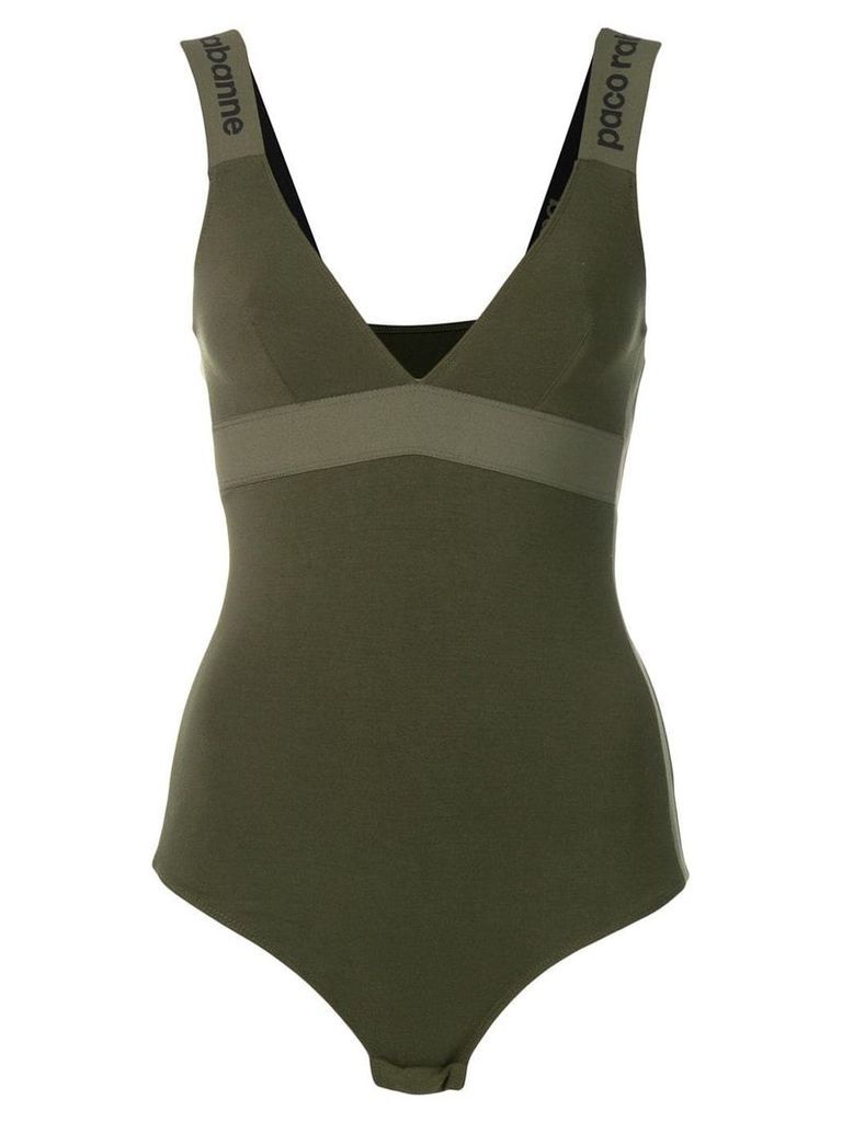 Paco Rabanne fitted bodysuit - Green