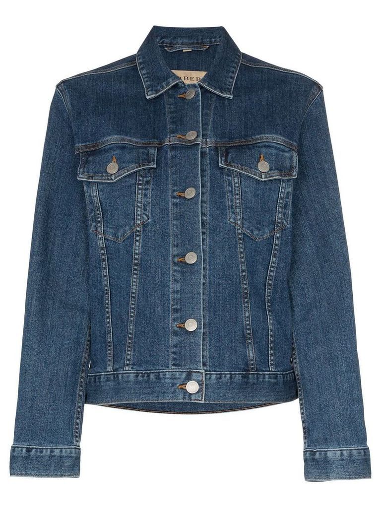 Burberry Rowledge embroidered jacket - Blue