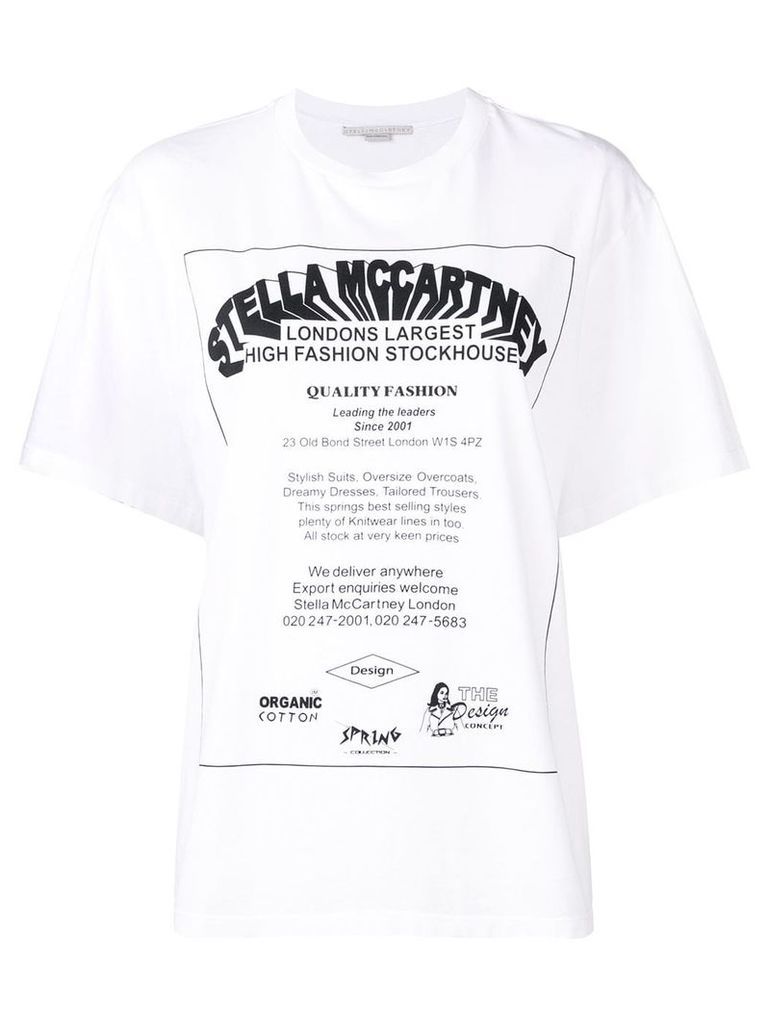 Stella McCartney Stella Print T-shirt - White