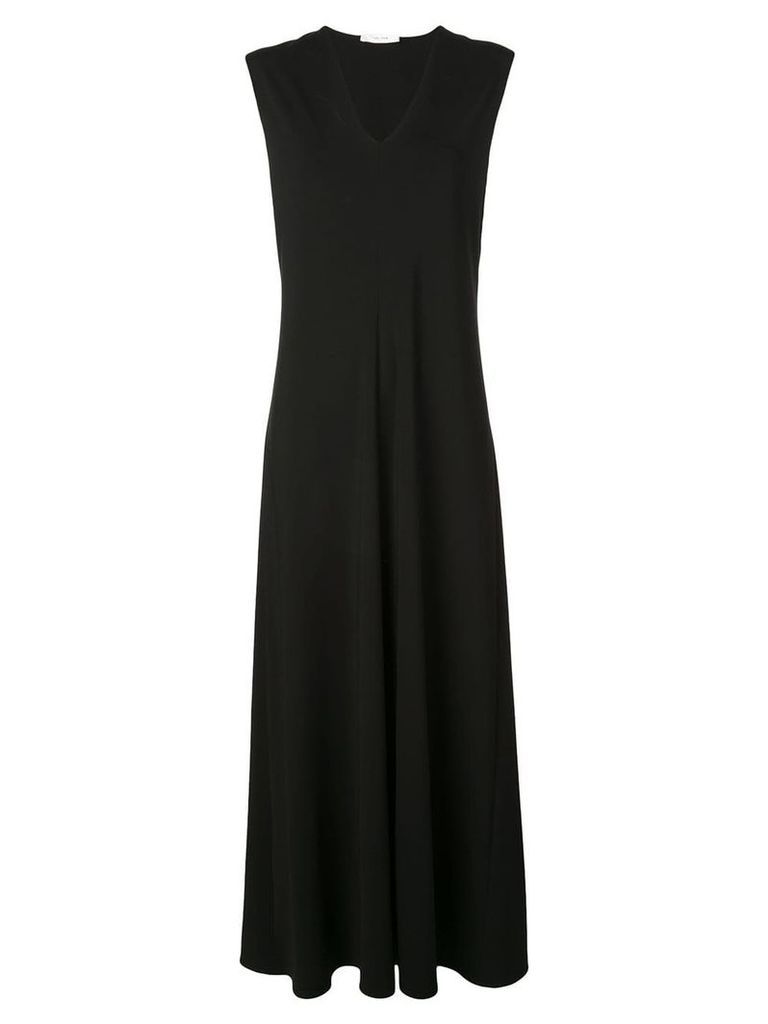 The Row V-neck maxi dress - Black