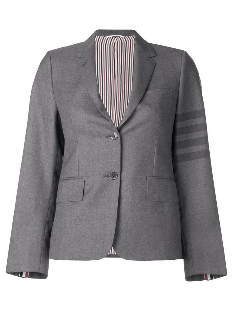 Thom Browne 4-Bar tailored blazer - Grey