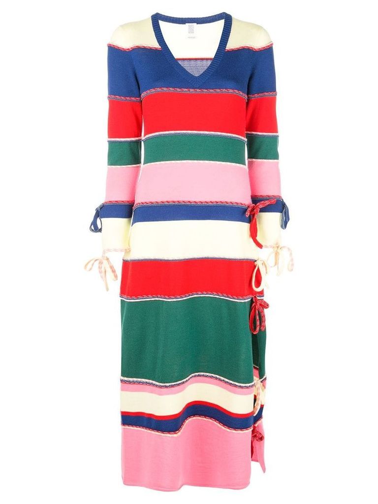 Rosie Assoulin striped knitted dress - Multicolour