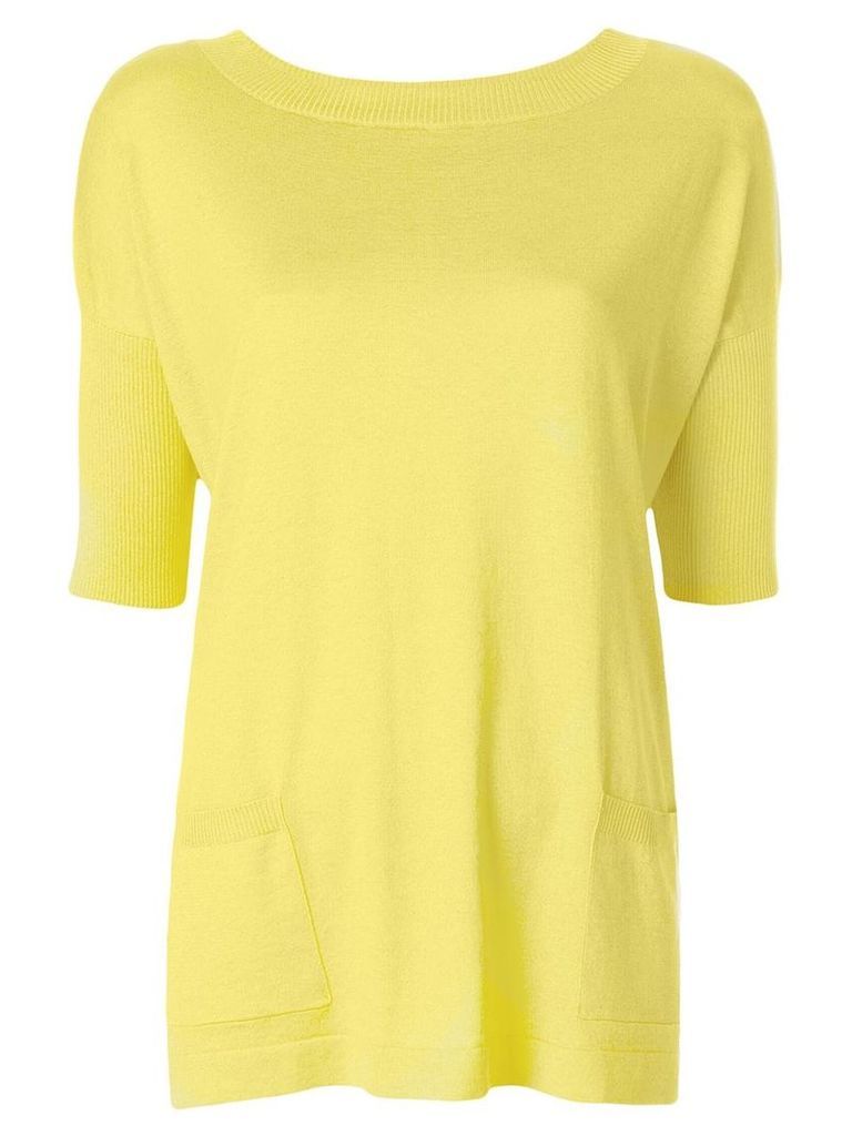 Snobby Sheep long line knitted top - Yellow