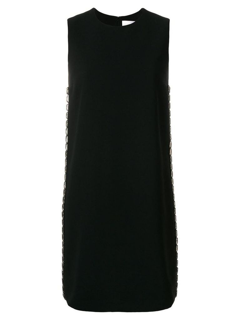 Victoria Victoria Beckham embellished side dress - Black