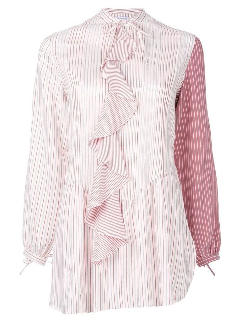 JW Anderson contrast sleeve shirt - PINK