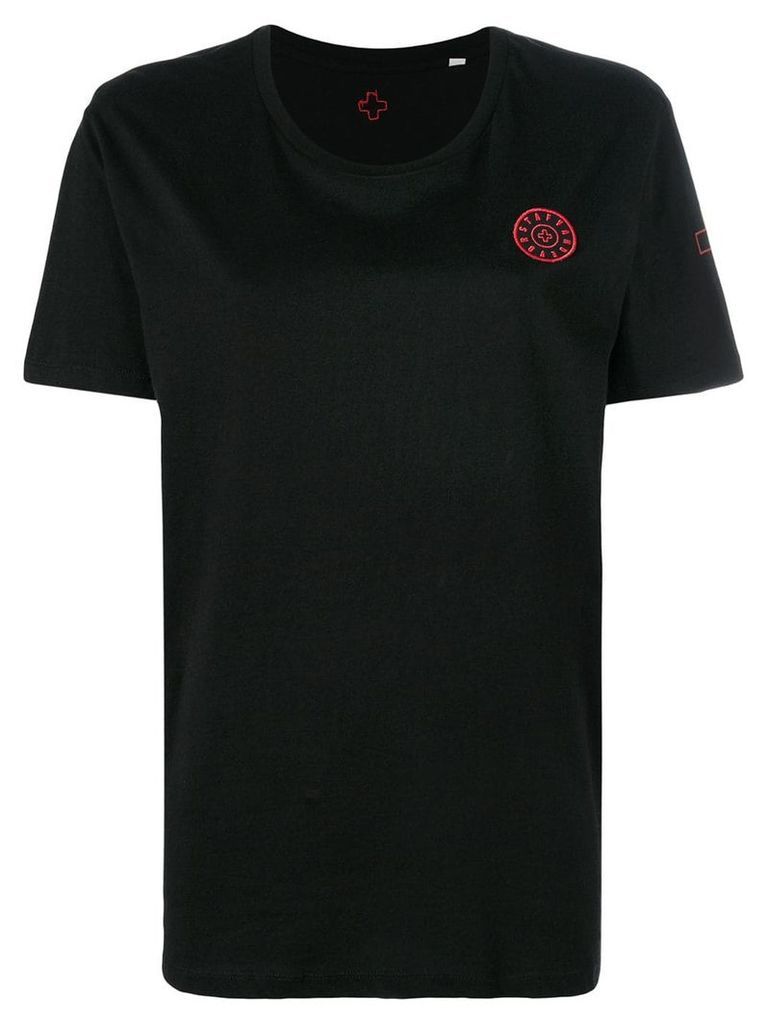A.F.Vandevorst logo patch T-shirt - Black