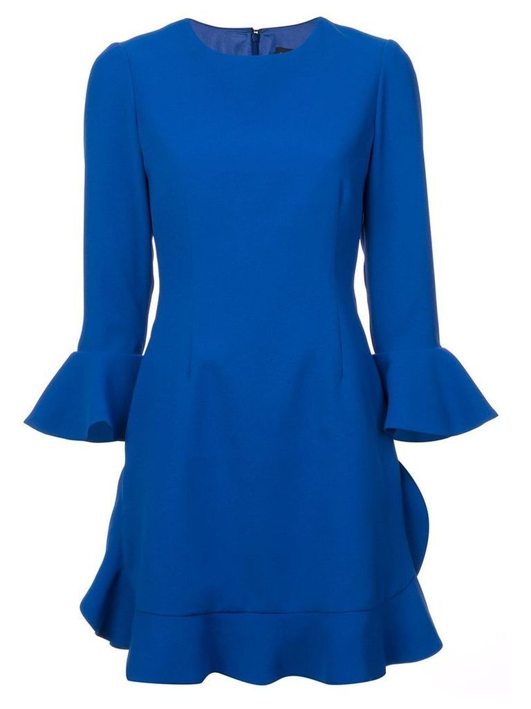 Jill Jill Stuart flared cuff mini dress - Blue