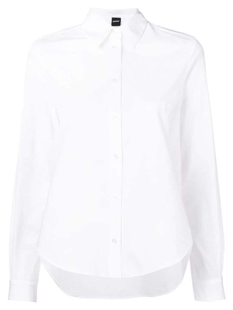 Aspesi poplin classic shirt - White